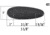 KICK-EEZ TRAP RECOIL PAD BLACK 2 X 5 5/8 X 3/4, 401-6-L-B