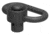 Knight's Armament Push Button QD Sling Swivel, 1-1/4in Heavy Duty, Black KM97079