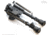 LaRue Tactical Harris BRM-S Bipod and LT706 QD Swivel Mount, Black, 680-005-706-k