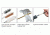 Leapers UTG Pistol Cleaning Kit - Bore Brushes, Cleaning Patch and T-Handle