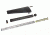 Leapers UTG AR308 A2 Style Fixed Buttstock Complete Assembly, Black, _x000D_ RB-T308FB
