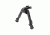 Leapers UTG Heavy Duty Recon 360 Bipod, Cent Ht 5.59in.-7.0in., Black, TL-BP02, EDEMO6