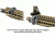 Leapers UTG Low-Pro Picatinny-mount Angled QD Sling Swivel Adaptor, _x000D_ TL-SWPM01