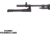Leapers UTG New Gen Reinforced Clamp-on Bipod, 8.7in-10.2in Center Height, Black, TL-BP08S-A