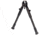 Leapers UTG New Gen Reinforced Clamp-on Bipod, 8.7in-10.2in Center Height, Black, TL-BP08S-A