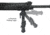 Leapers UTG Recon 360 TL Bipod, 5.5in-7.0in Center Height, M-LOK, Black, TL-BPM02