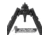 Leapers UTG Recon 360 TL Bipod, 7in-9in Center Height, M-LOK, Black, TL-BPM01-B