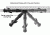 Leapers UTG Recon Flex KeyMod Bipod, Matte Black, Cent. Ht. 5.7-8, Matte Black TL-BPDK01