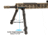 Leapers UTG RECON FLEX M-LOK Bipod, Matte Black, 8.0in-11.8in Center Height, Black, TL-BPDM02