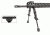 Leapers UTG Recon Flex M-LOK Bipod, Matte Black, Cent. Ht. 5.7-8, Matte Black TL-BPDM01