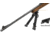 Leapers UTG Rubber Armored Full Metal QD Bipod, 6.0in- 8.5in Center Height, Black, TL-BP20Q-A