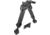 Leapers UTG Rubber Armored Full Metal QD Bipod, 6.0in- 8.5in Center Height, Black, TL-BP20Q-A