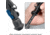 Leapers UTG Super Duty Bipod, Quick Detach, 6.0in- 8.5in Center Height, Black, TL-BP98Q