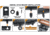 Leapers UTG Super Duty Bipod, Quick Detach, 6.0in- 8.5in Center Height, Black, TL-BP98Q