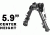 Leapers UTG Super Duty Tactical Op QD Bi-pod TL-BP78Q