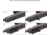 Leapers UTG Tactical OP Bipod, Quick Detach, 8.0-12.4in Center Height, Black, TL-BP88Q