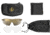 Leupold Sentinel Shooting Glasses, Matte Tan Frame, Bronze Mirror Lens, 182671