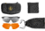 Leupold Sentinel Shooting Glasses, Shadow Gray Frame , Laser Safe Lens, 182670