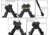 Lion Gears Scout-Pod Tactical Button-Lock Folding Bi-pods with Integrated Picatinny/Weaver Mounting Deck, 8.5in - 10.6in, LG-SP-BL09