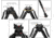 Lion Gears Scout-Pod Tactical Spring-Lock Folding Bi-pods, 10in - 13in, LG-SP-SL11