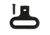 Luth-AR Rear Sling Swivel for MBA BS-02