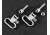 Uncle Mike's Machine screw type - nickel plated