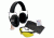 Macks Double Up Safety Kit, Black Earmuffs, Yellow Safety Glasses MK4462