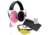 Macks Double Up Safety Kit, Pink Earmuffs, Yellow Safety Glasses MK4465