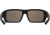 Magpul Industries Apex Eyewear Anti-Reflective Lens Sunglasses, Black Frame, Anti-Reflective, Rose/Blue Mirror Lens, Polarized, MAG113010013020