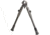 Global Military Gear Barrel Mounted Bipod, Black