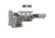 MDT Rubber Buttstock Dampeners, SRS, Flat Dark Earth, 106922-FDE