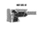 MDT Rubber Buttstock Dampeners, SRS-XF, Black, 106920-BLK