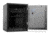 Mesa Safes UL Classified Fire Safe,1.5 cu ft,13.625x13.125x12.25in,Electronic Lock,Two-Tone Black/Grey MF60E