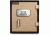 Mesa Safes UL Classified Fire Safe,1.3 cu ft,12.875x12.375x12.875in,Electronic Lock,Interior Light included, Two-Tone Brown/Tan. MF53E