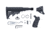 Mesa Tactical Semi Auto LEO Gen II Tele Hydro Recoil Collapsible Shotgun Stock Kit, Remington V3, Standard Damping, 12 Gauge, Black, 95860
