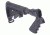 Mesa Tactical LEO Telescoping Stock Kit for Moss 500/590 and Mav 88, 12-GA, Black, 93180