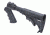 Mesa Tactical LEO Telescoping Stock Kit for Moss 500/590 and Mav 88, 12-GA, Black, 93180