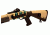 Mesa Tactical Urbino Two-Tone Pistol Grip Stock for Moss 930, Coyote Riser, Standard Buttpad, 12-GA, Black/Coyote 2-tone, 12.5in LoP, 94470