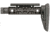 Midwest Industries Alpha Series Fixed Beam Stock, Black, MI-ALPHA-FBS
