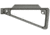 Midwest Industries Triangle Fixed Stock, Black, MI-TRI-F