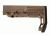 Mission First Tactical Battlelink Minimalist Stock Military For Mil Spec Size 1.148 Diameter Receiver Extensions Scorched Dark Earth