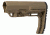 Mission First Tactical Battlelink Minimalist Stock Military For Mil Spec Size 1.148 Diameter Receiver Extensions Scorched Dark Earth
