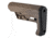 Mission First Tactical Battlelink Extreme Duty Minimalist Stock, AR-15, Mil-Spec, 1.148 Diameter Receiver Extensions, Scorched Dark Earth, BMSMIL-EXD-SDE