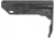 Mission First Tactical Battlelink Minimalist Mil-Spec Stock for AR-15, Black, Aluminum, BMSMIL-MTL-BL