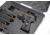 Nanuk Case 910 w/Foam For Pistol Optic Ready, Graphite, Medium, 910S-080GP-0A0-21312
