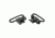 NCSTAR 1in Lockable Sling Swivels, Black AASW1B