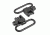 NCSTAR 1in Lockable Sling Swivels, Black AASW1B