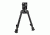 NcSTAR AR15 Bipod With Bayonet Lug Quick Release Mount/Notched Legs, BLACK ABABNL