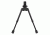 NcSTAR AR15 Bipod With Bayonet Lug Quick Release Mount/Notched Legs, BLACK ABABNL