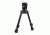 NcSTAR AR15 Bipod With Bayonet Lug Quick Release Mount/Notched Legs, BLACK ABABNL